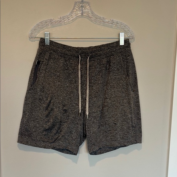 Vuori Other - Vuori Gray Athletic Shorts with Elastic Waistband - Medium
